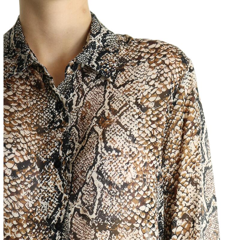 Camicia animalier store donna